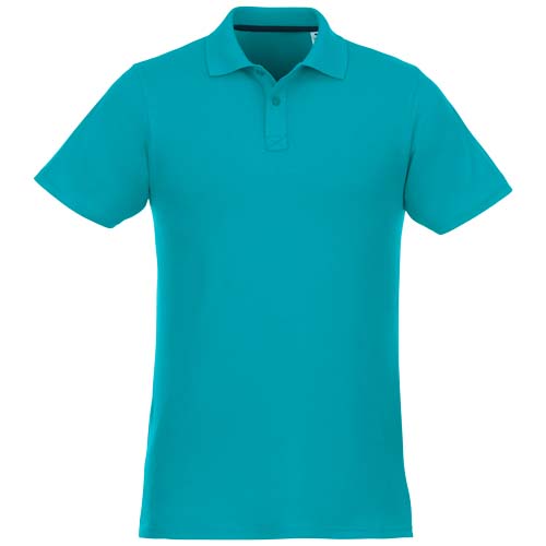 Helios 180 g/m² Poloshirt für Herren - aquablau / L