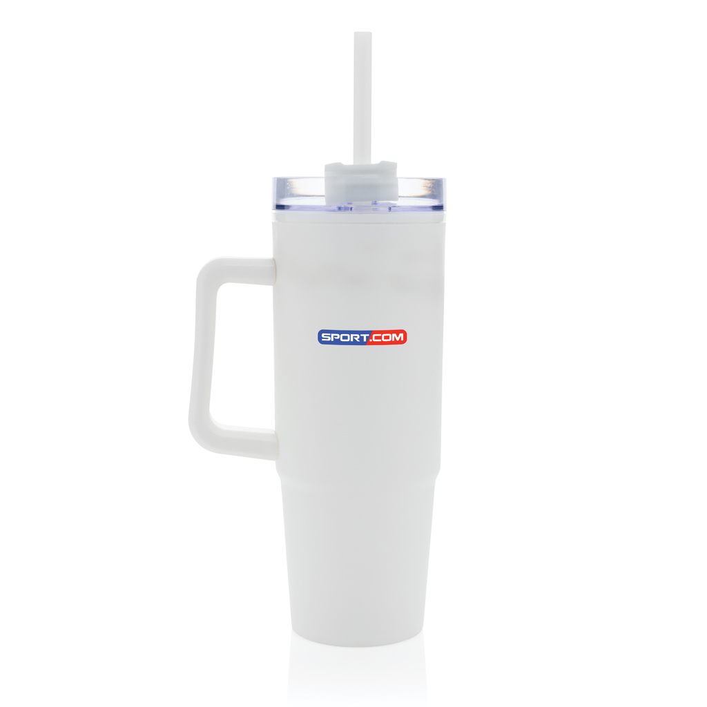 Tana Becher aus RCS recyceltem Kunststoff mit Griff 750ml