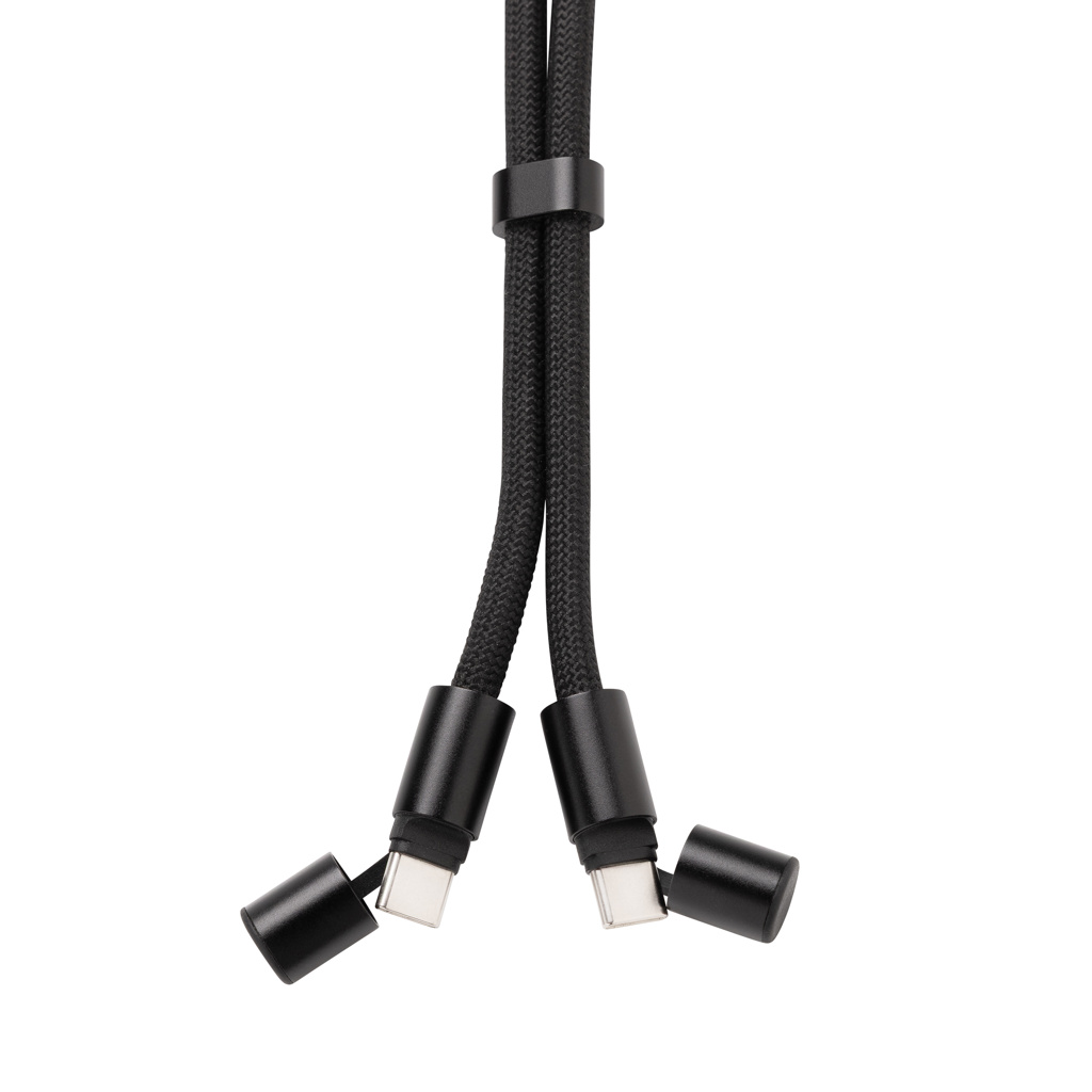 LoopAmp verstellbares 160cm 60W Telefonkabel aus RCS rPET