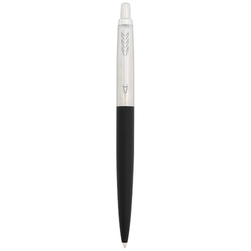 Parker Jotter XL matt mit Kugelschreiber mit Chromverzierung (blaue Mine) - schwarz