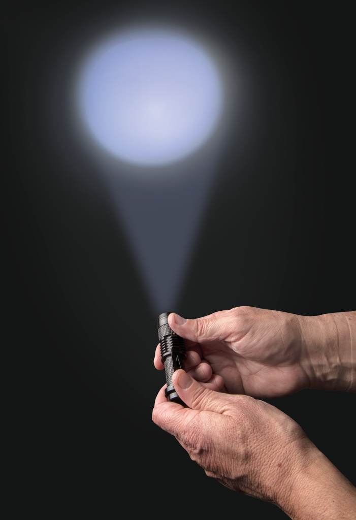 Kompakte 3W Cree Taschenlampe