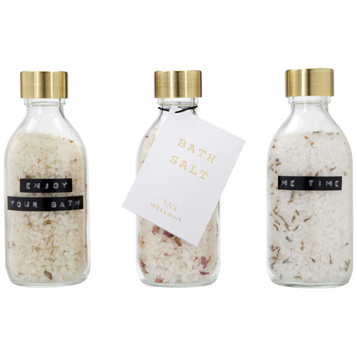Wellmark Just Relax 3-teiliges Badesalz-Set, 200 ml