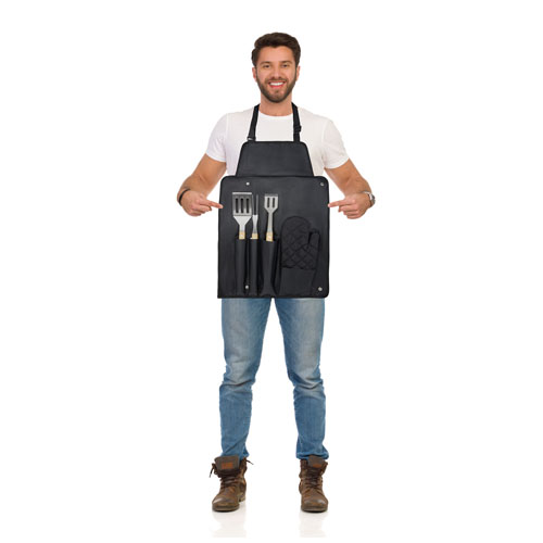 Gril 5-teiliges Grillset und Handschuh