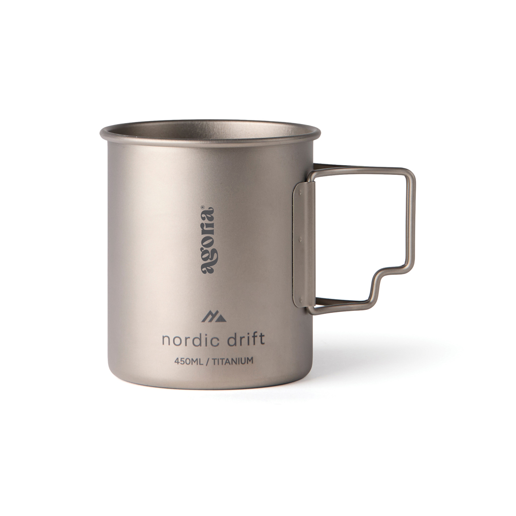 Nordic Drift Trail Ultraleichte Titan-Becher 450ml