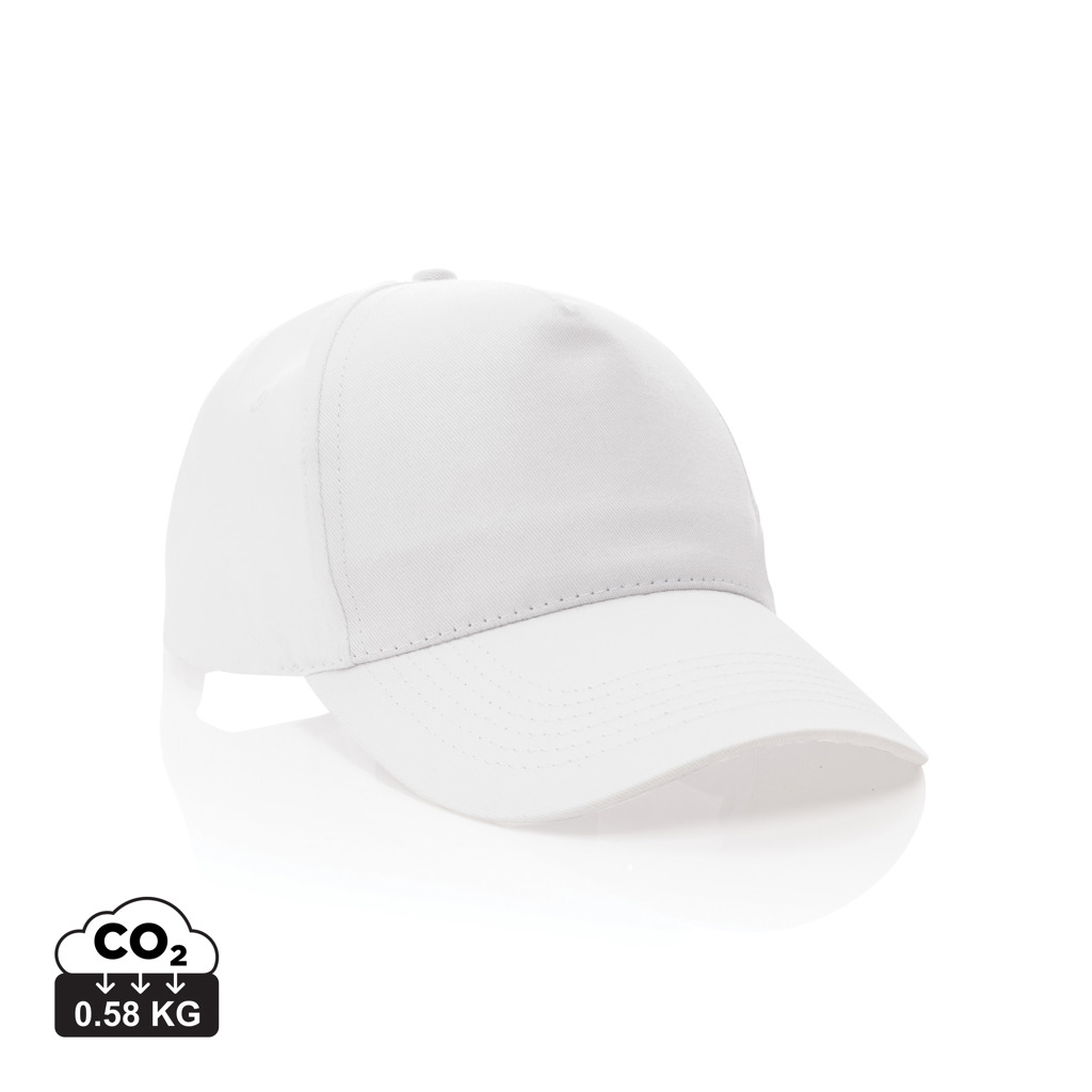 Impact 5 Panel Kappe aus 190gr rCotton mit AWARE™ Tracer