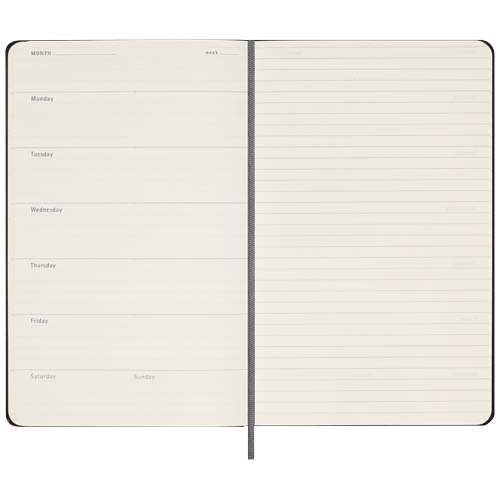 Moleskine Hardcover Wochenplaner L, undatiert
