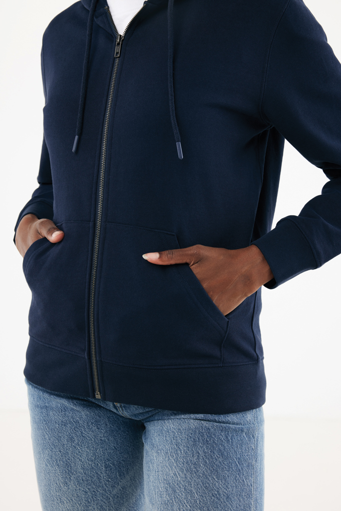 IQONIQ Abisko Zip-Kapuzenpullover aus recycelter Baumwolle