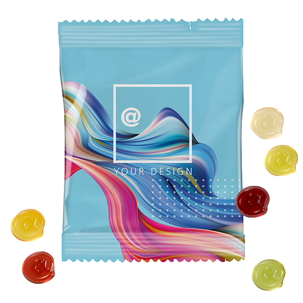 Fruchtgummi 20g Tüten - @ Zeichen