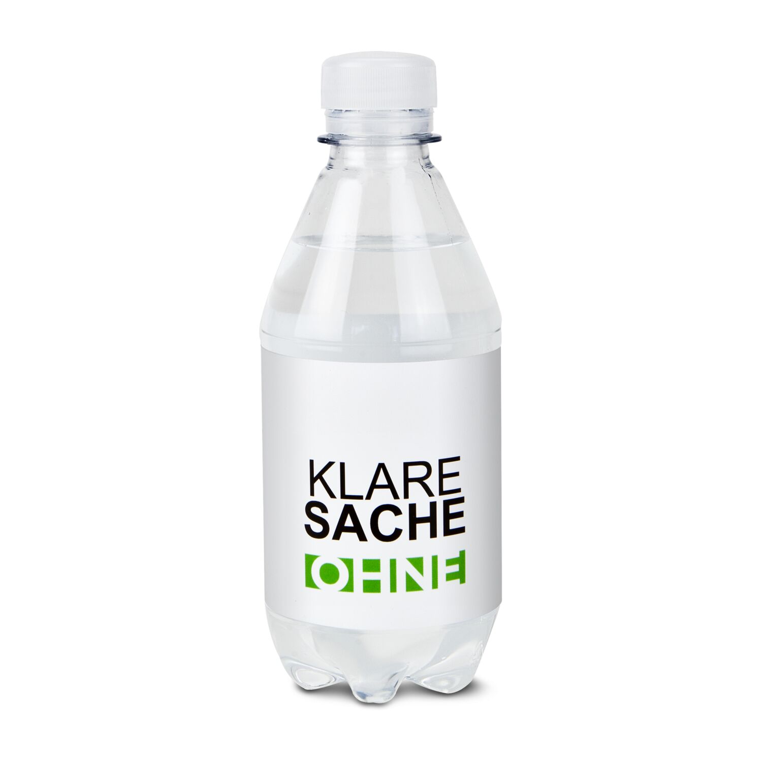 330 ml PromoWater - Mineralwasser, still - Folien-Etikett