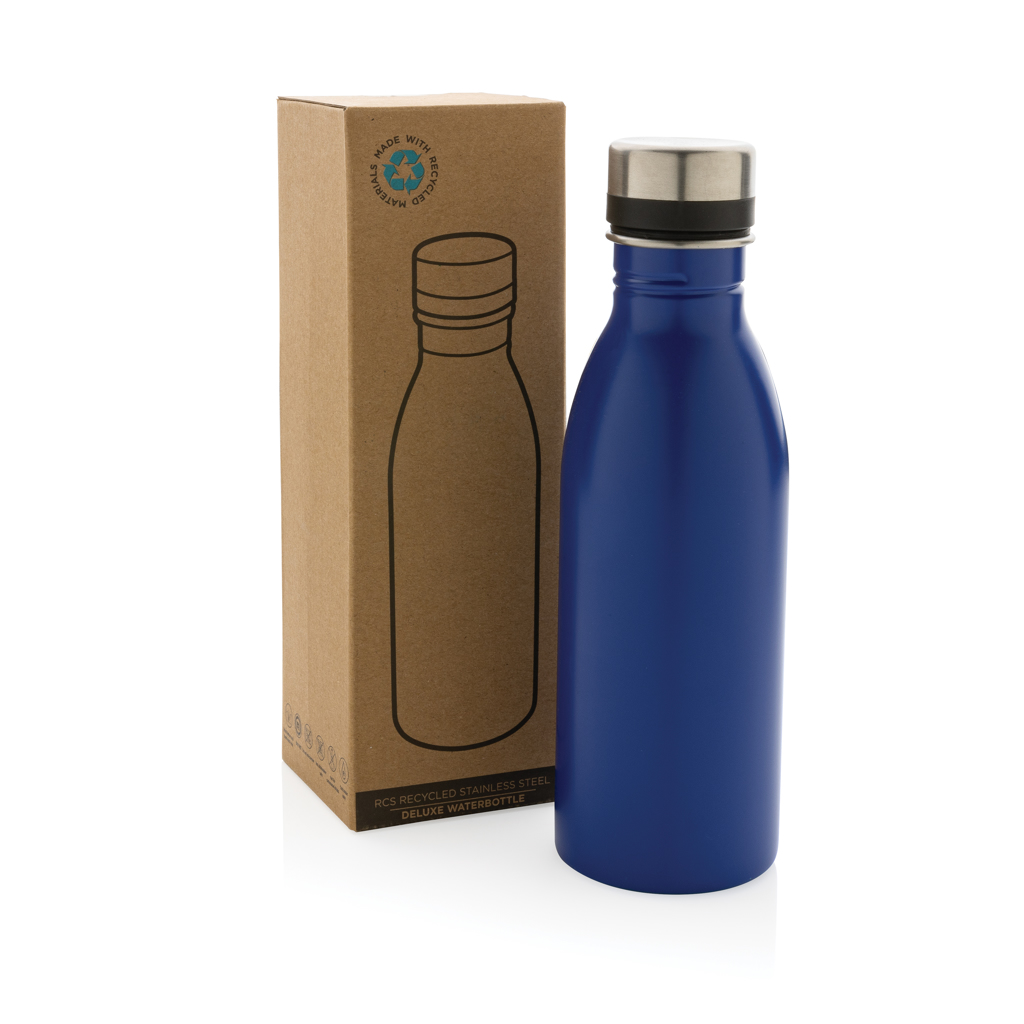 Deluxe Wasserflasche aus RCS recyceltem Stainless-Steel
