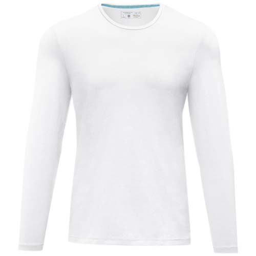Ponoka Langarmshirt für Herren - weiss / XS