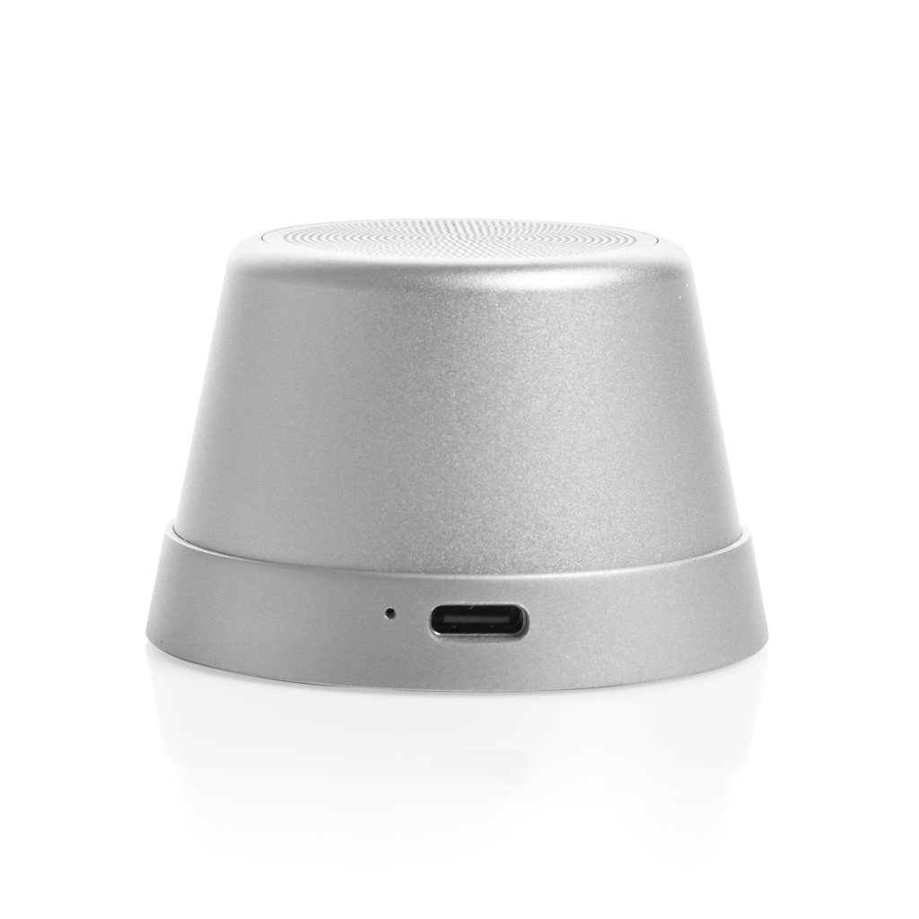 Nivio magnetischer 5W-Speaker aus RCS recyceltem Aluminium