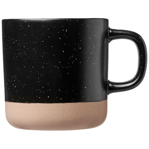 Pascal 360 ml Keramikbecher - schwarz