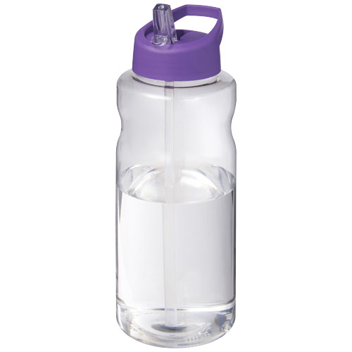 H2O Active® Big Base 1L Sportflasche mit Ausgussdeckel - lila
