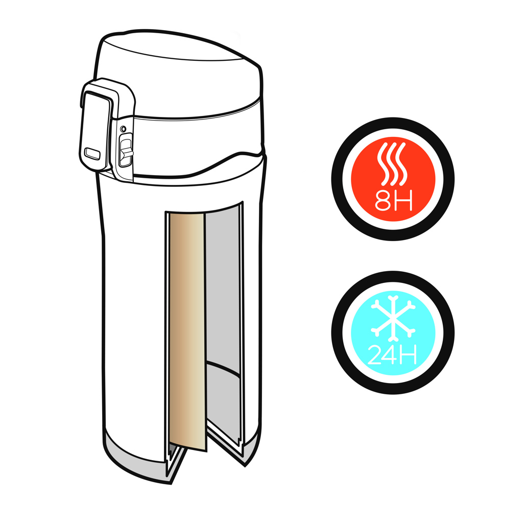 Swiss Peak Elite Kupfer Vakuum Becher