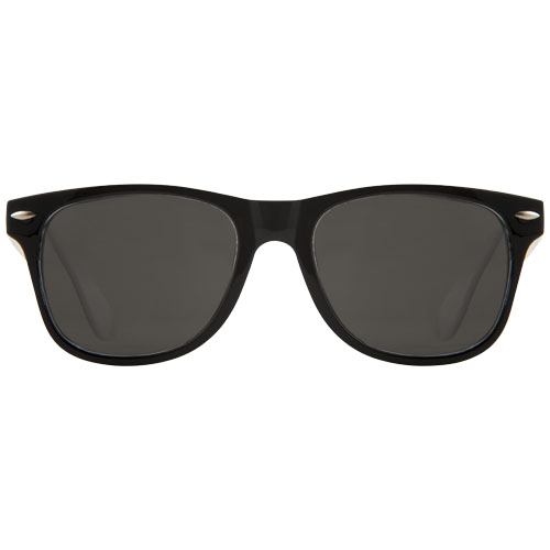 Sun Ray Sonnenbrille mit zweifarbigen Tönen - weiss / schwarz