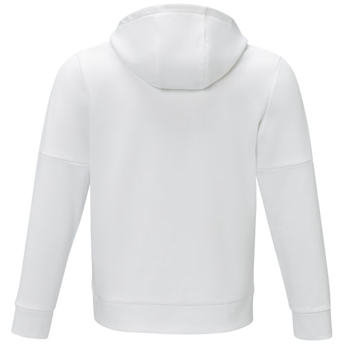 Sayan Kapuzenpullover mit halbem Reißverschluss für Herren - weiss / S