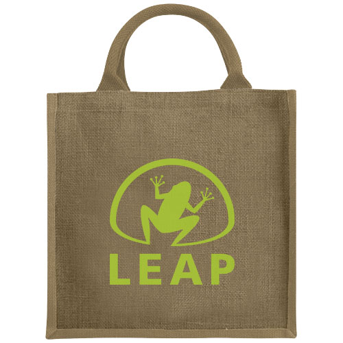 Chennai Jute Tragetasche 16L - natur