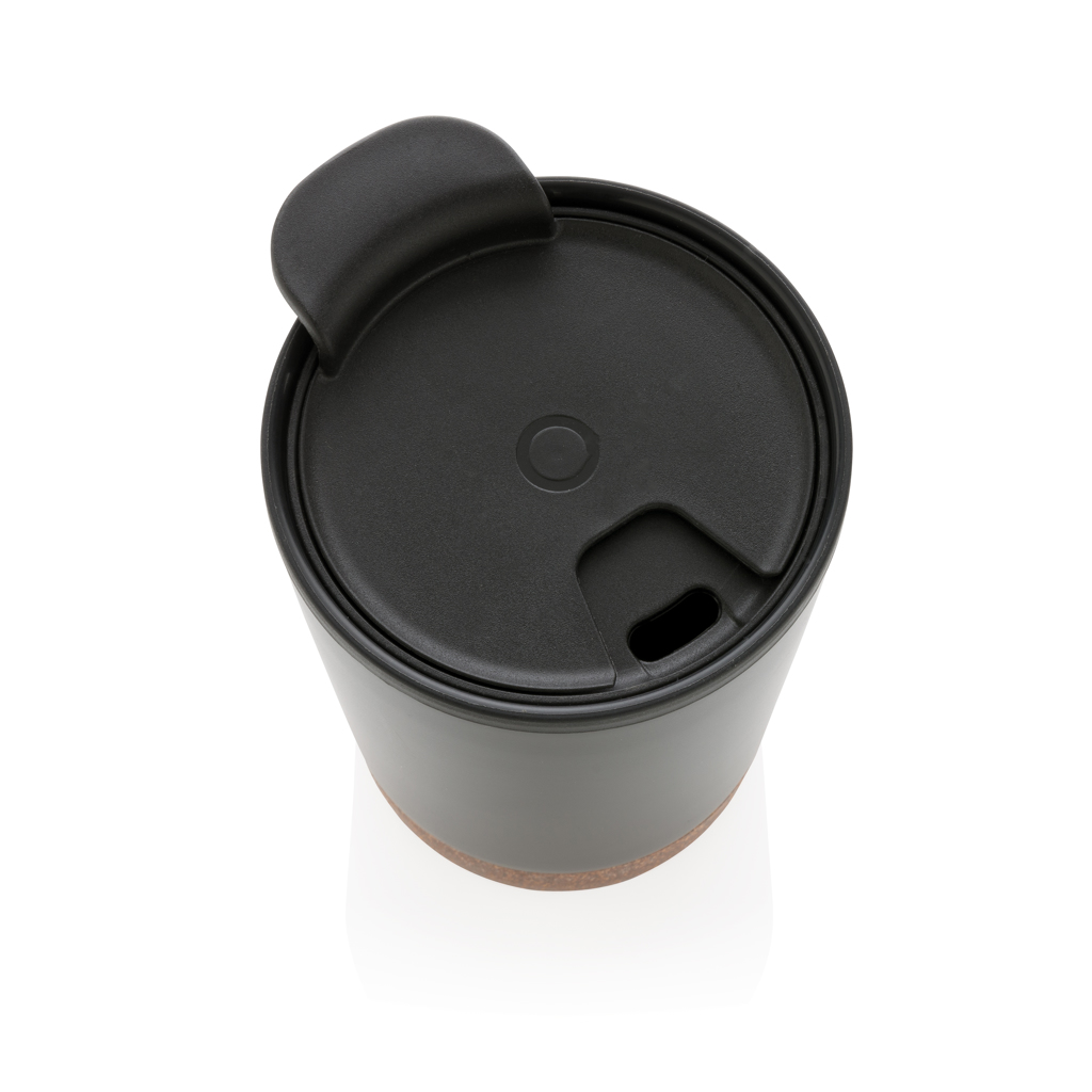 RCS recycelter Edelstahl-Kaffeebecher mit Kork