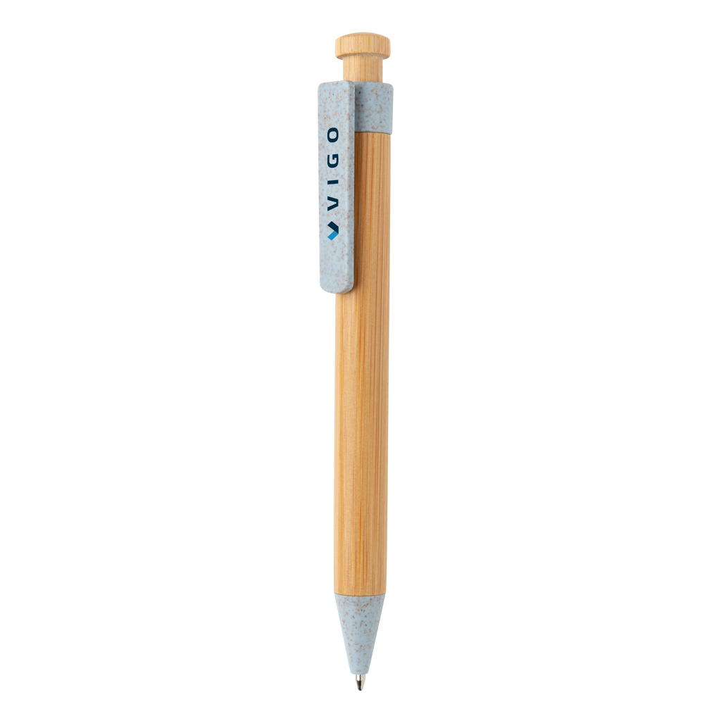 Bambus Stift mit Wheatstraw-Clip