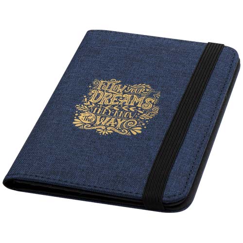 Ross GRS RPET RFID-Reisepasshalter - heather navy