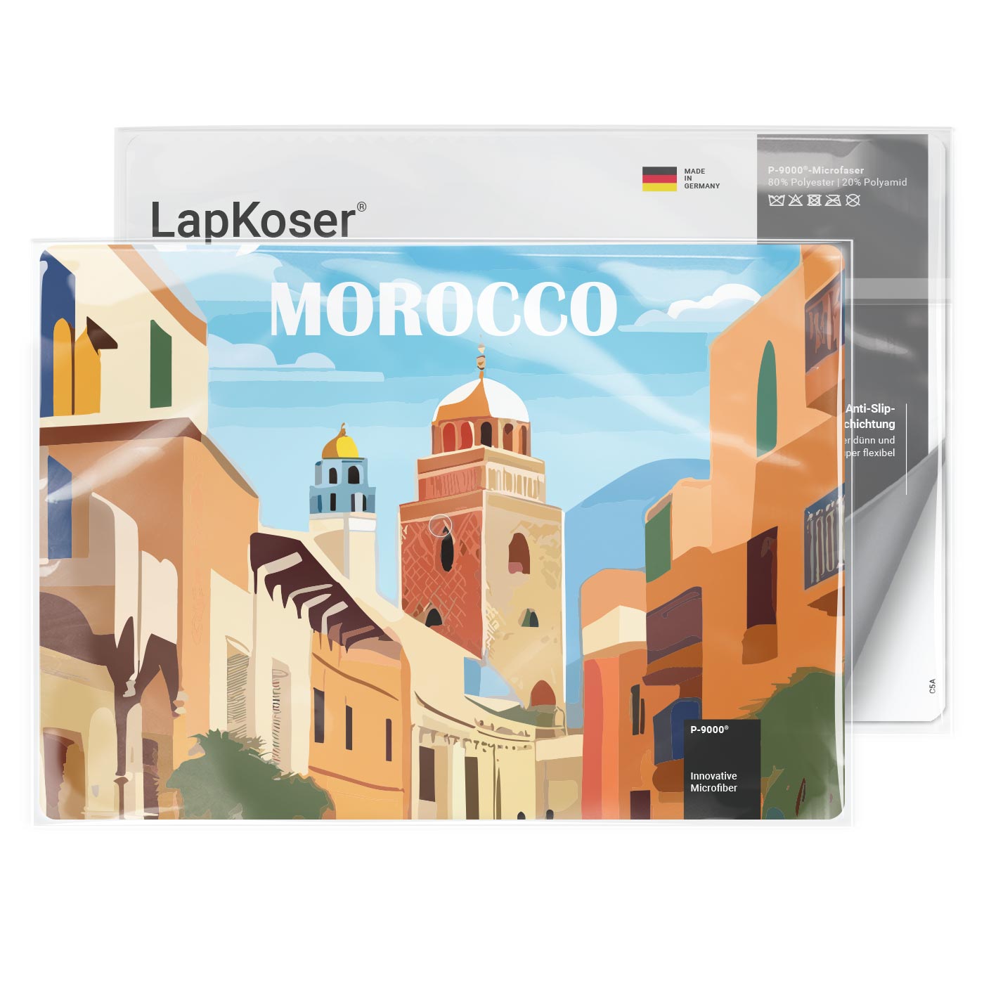 LapKoser® 3in1 Notebookpad 21x15 cm, All-Inclusive-Paket