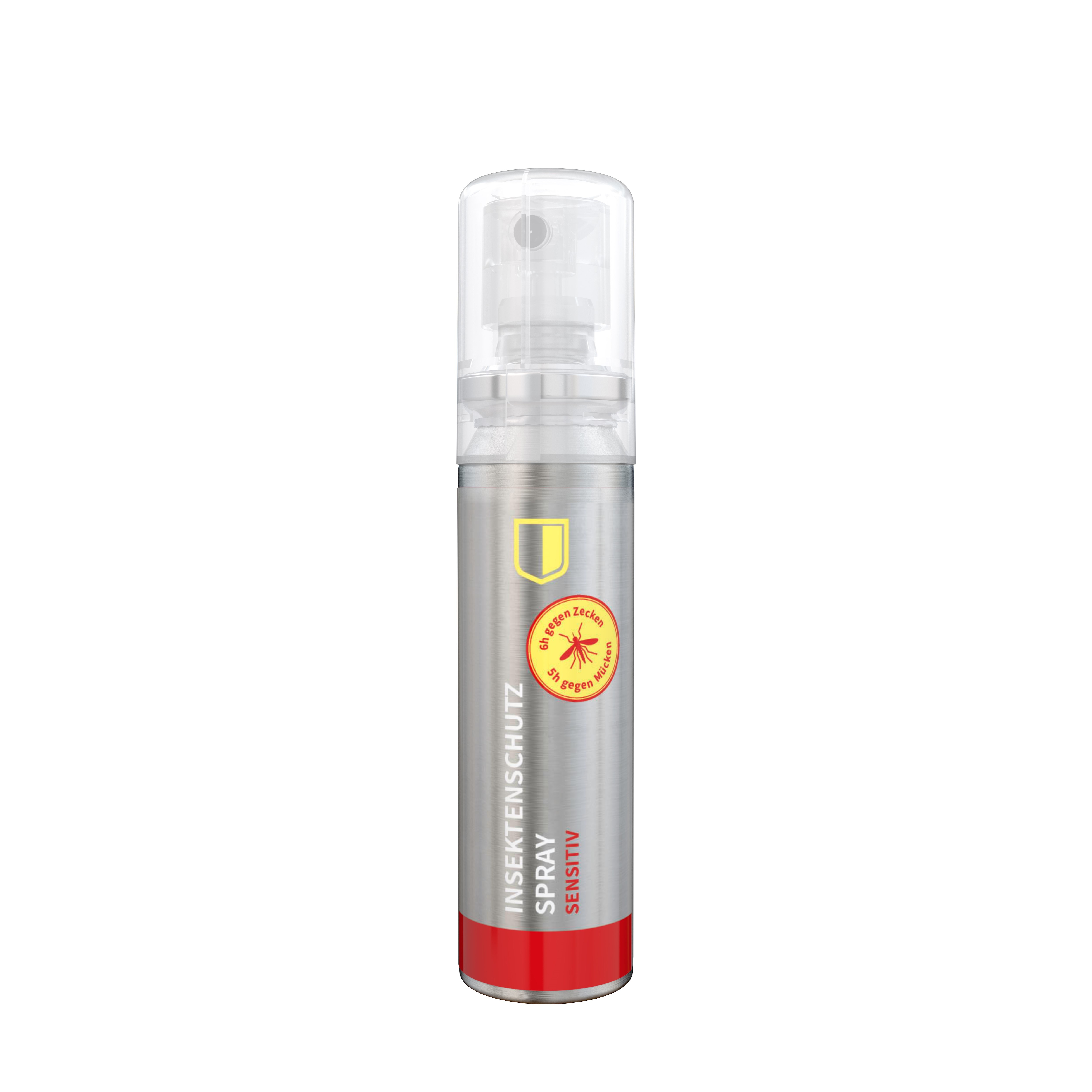 Insektenschutzspray (sensitiv), 20 ml, Body Label transparent