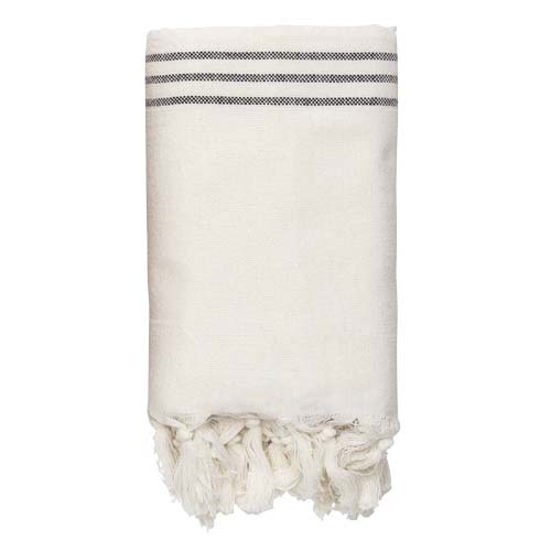 Originalhome Tuch 85 × 175 cm aus recyceltem Material - offwhite