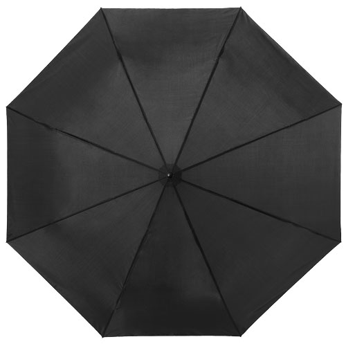 Ida 21,5" Kompaktregenschirm - schwarz