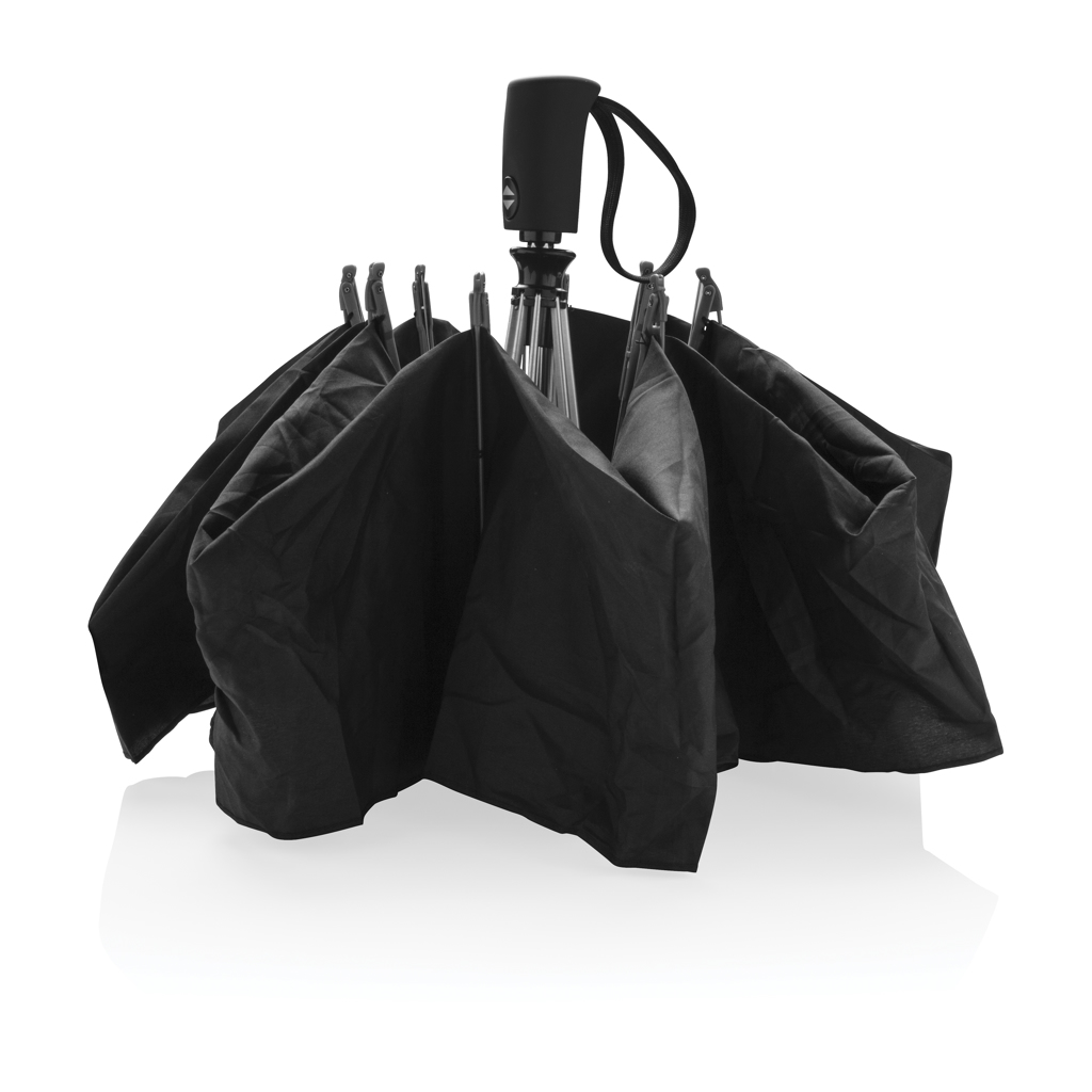 Swiss Peak AWARE™ 23" faltbarer umgekehrter Regenschirm