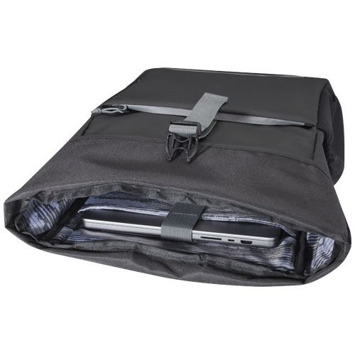 Aqua 15" wasserabweisende Fahrradtasche aus GRS Recyclingmaterial 20 L