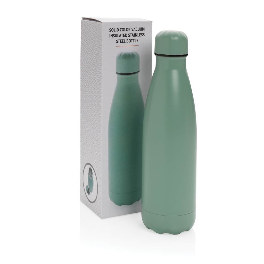 Einfarbige Vakuumisolierte Stainless Steel Flasche