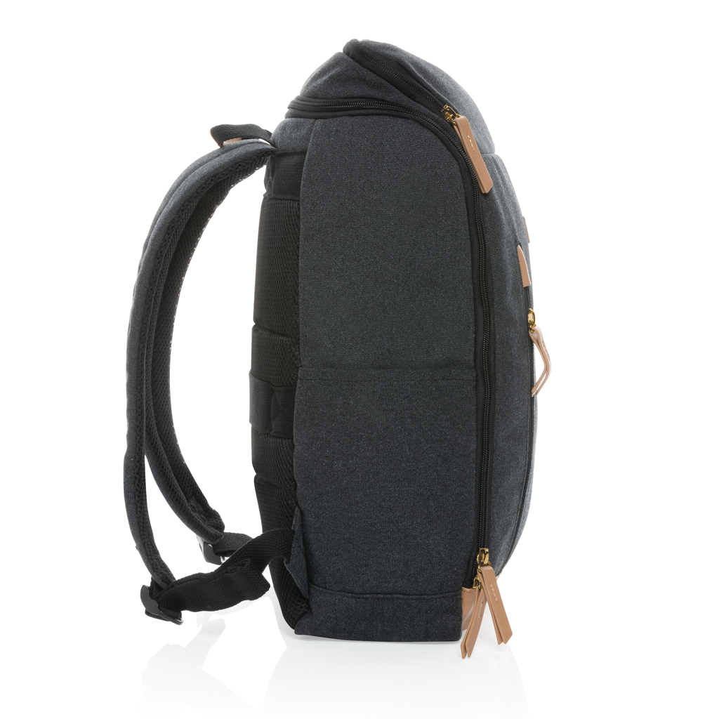 Impact AWARE™ 16 oz. r recyceltem canvas 15" Laptop-Rucksack