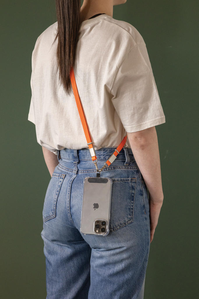 Nivo Crossbody-Handyband aus RCS recyceltem PET
