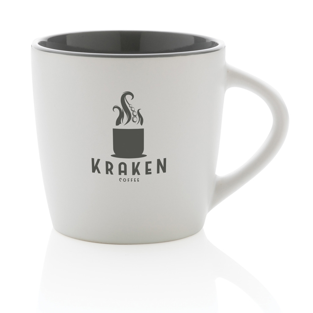 Keramiktasse innen coloriert, 300ml