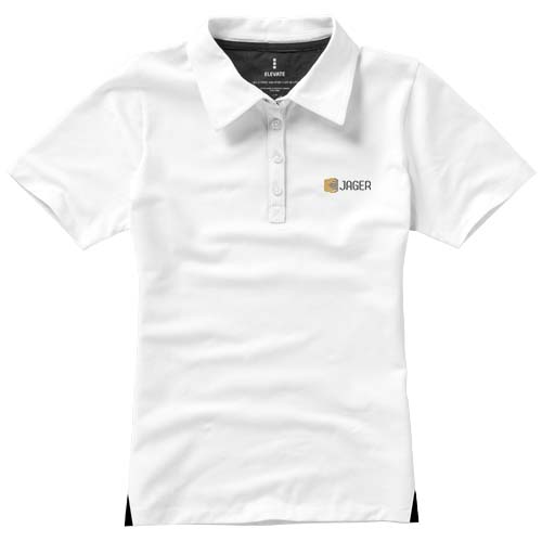 Markham 200 g/m² Stretch Poloshirt für Damen - weiss / XS