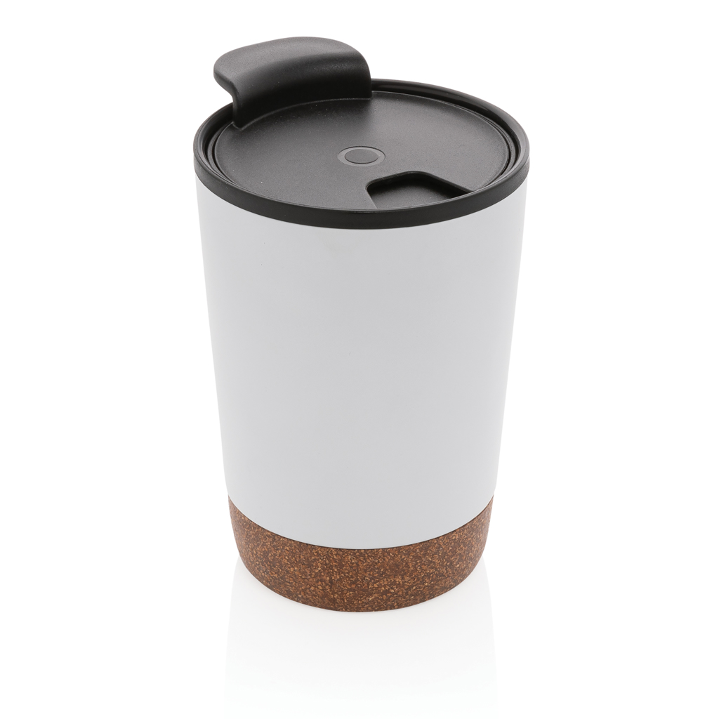 RCS recycelter Edelstahl-Kaffeebecher mit Kork