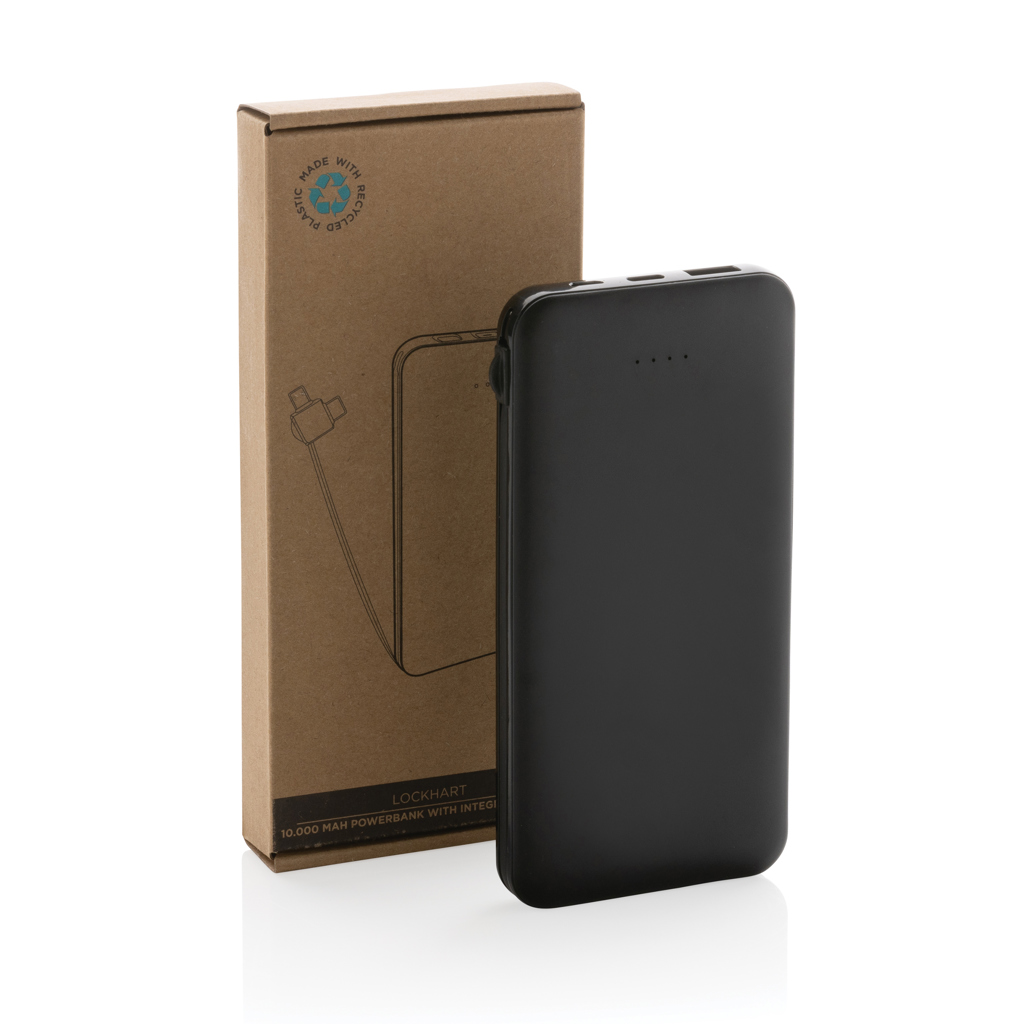 Lockhart 10.000mAh Powerbank aus RCS Kunststoff