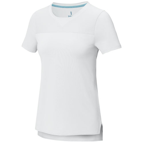 Borax 160 g/m² Cool Fit T-Shirt aus recyceltem GRS Material für Damen - weiss / XS
