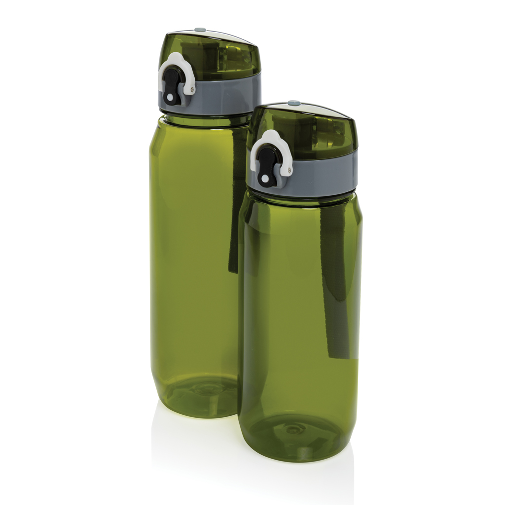 Yide verschließbare Wasserflasche aus RCS rec. PET, 800ml