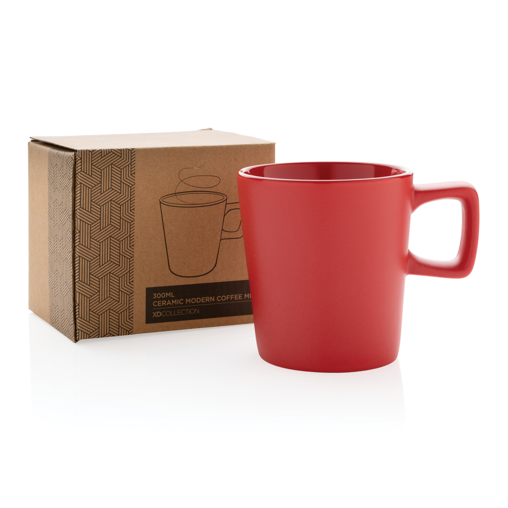 Moderne Keramik Kaffeetasse, 300ml
