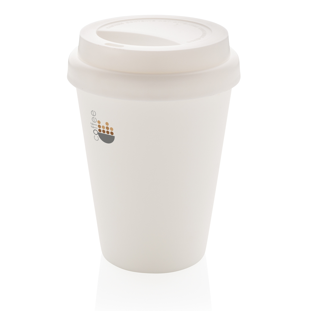 Wiederverwendbarer doppelwandiger Kaffeebecher 300ml
