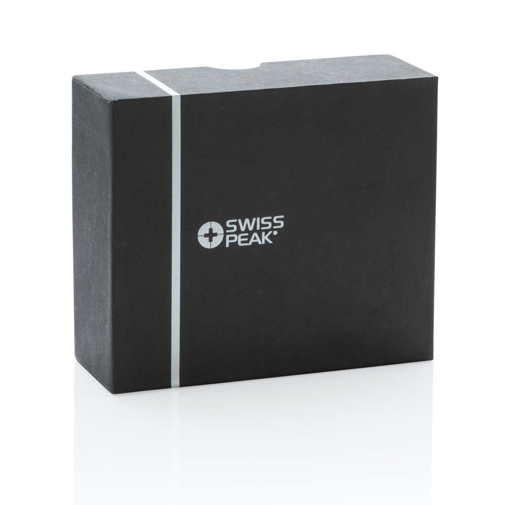 Swiss Peak TWS Ohrhörer 2.0 aus RCS recyceltem Kunststoff
