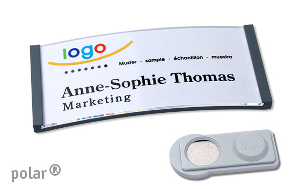 Namensschild polar® 30 "quick-print"