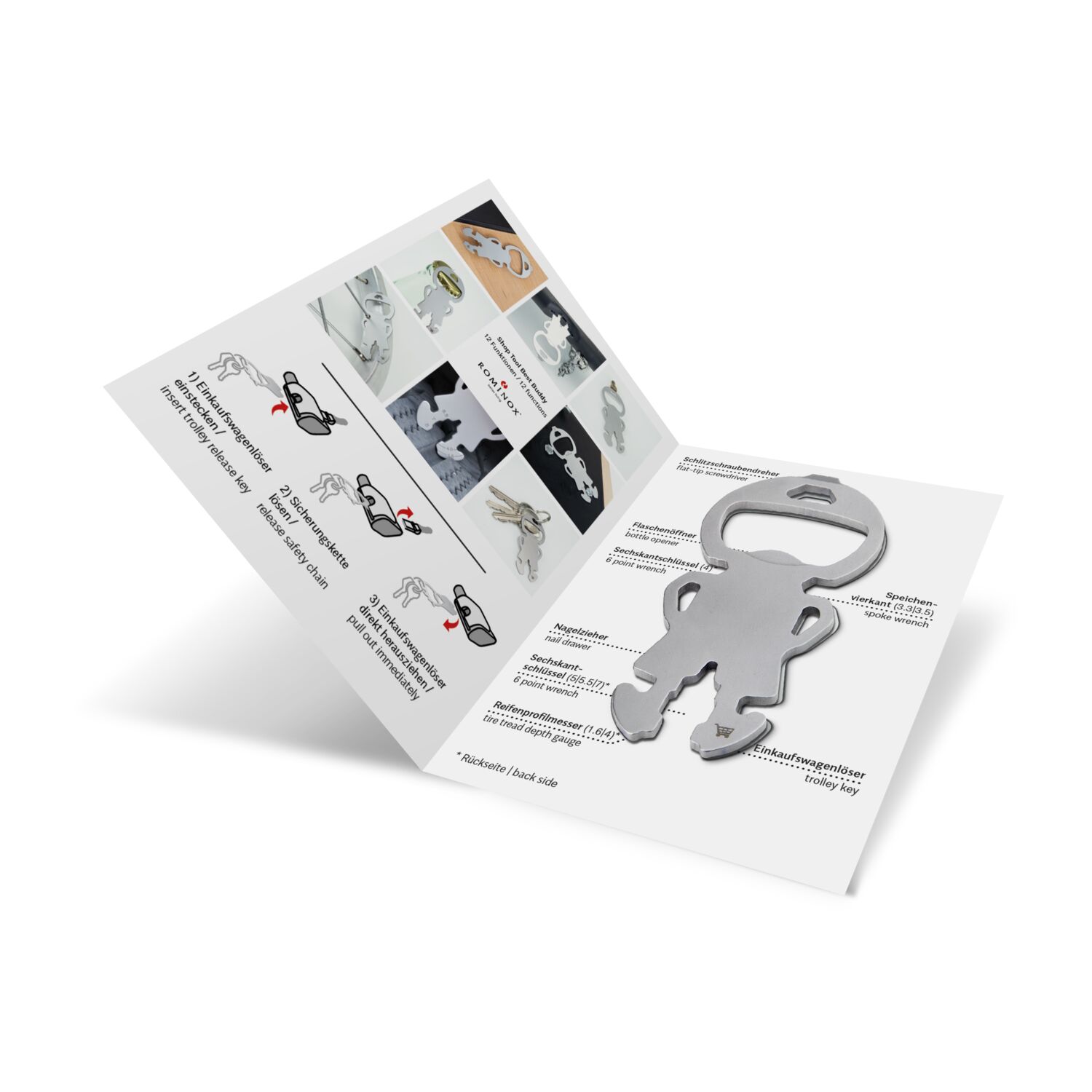 ROMINOX® Shop Tool // Best Buddy - 12 Funktionen
