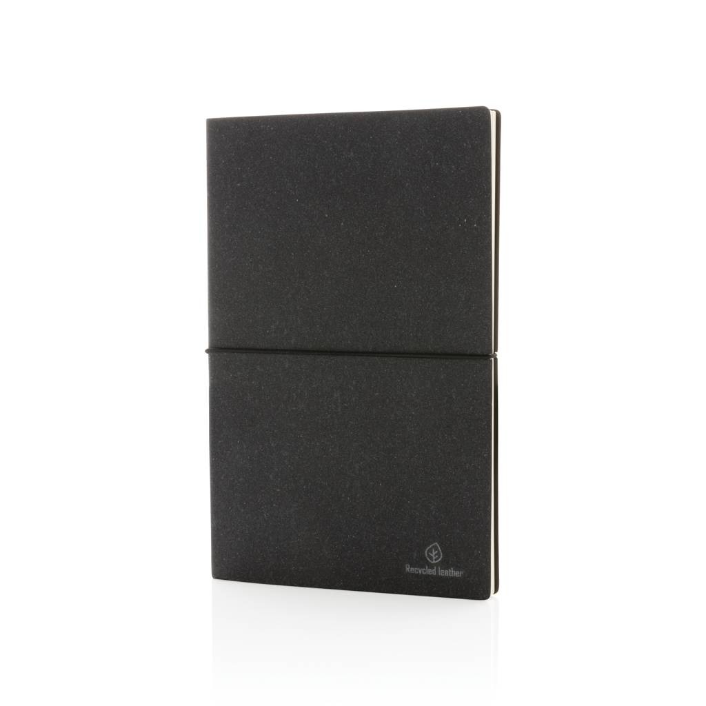 A5 Notizbuch aus GRS recyceltem Leder