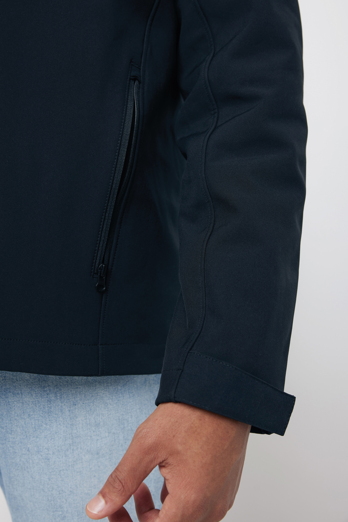 IQONIQ Makalu Herren Softshelljacke aus recyceltem Polyester