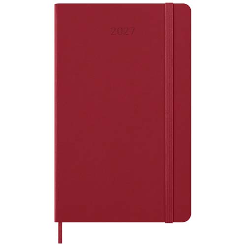 Moleskine Hardcover 12 Monate Wochenkalender L - scharlachrot