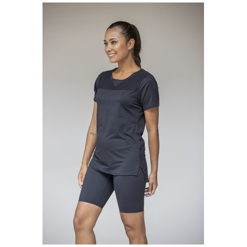 Borax 160 g/m² Cool Fit T-Shirt aus recyceltem GRS Material für Damen - weiss / XS