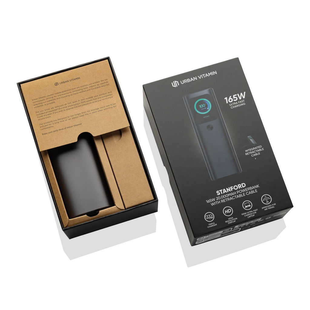 Urban Vitamin Stanford 165W 20.000mAh Powerbank